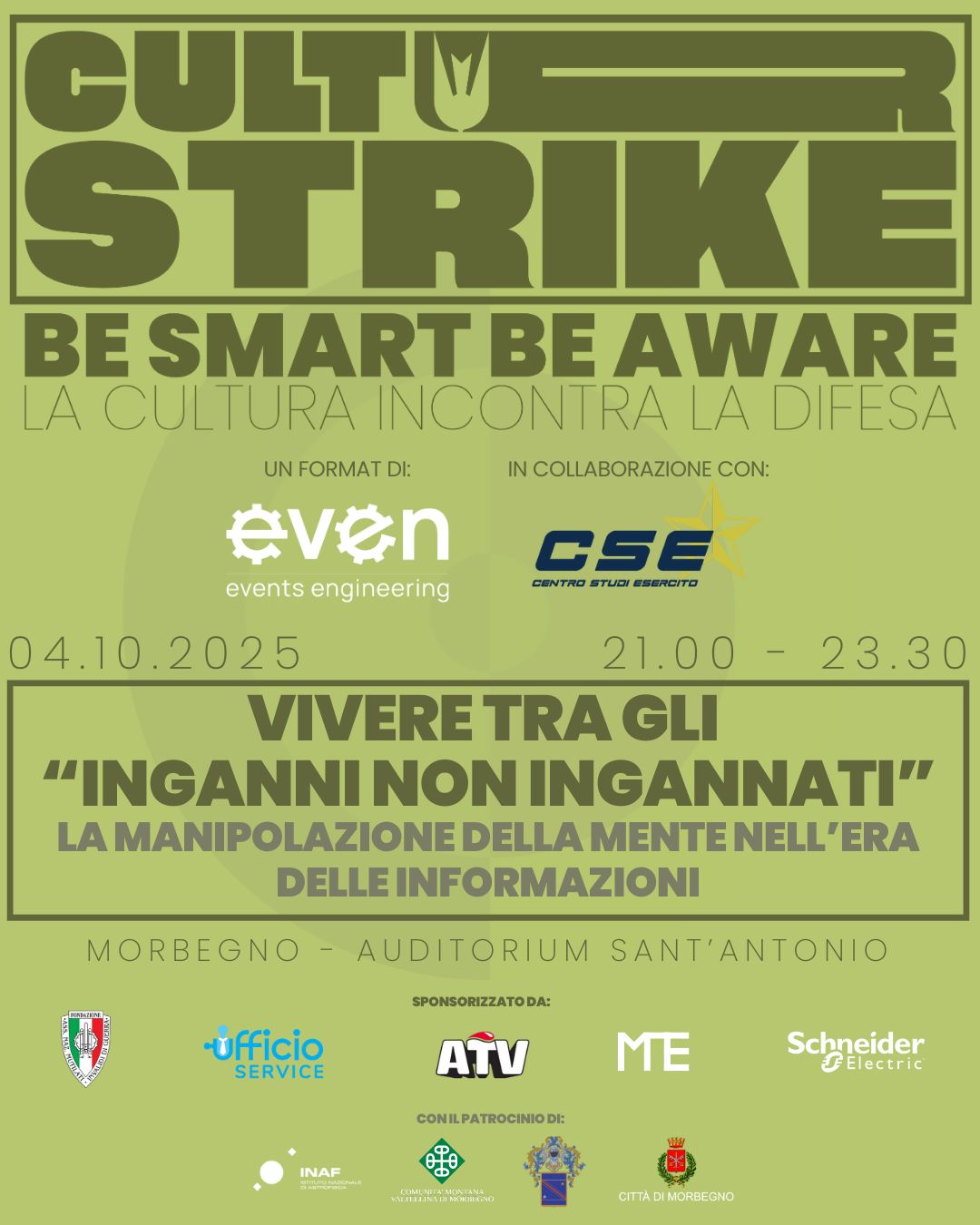 Immagine gallery evento CulturStrike 2025 - Morbegno