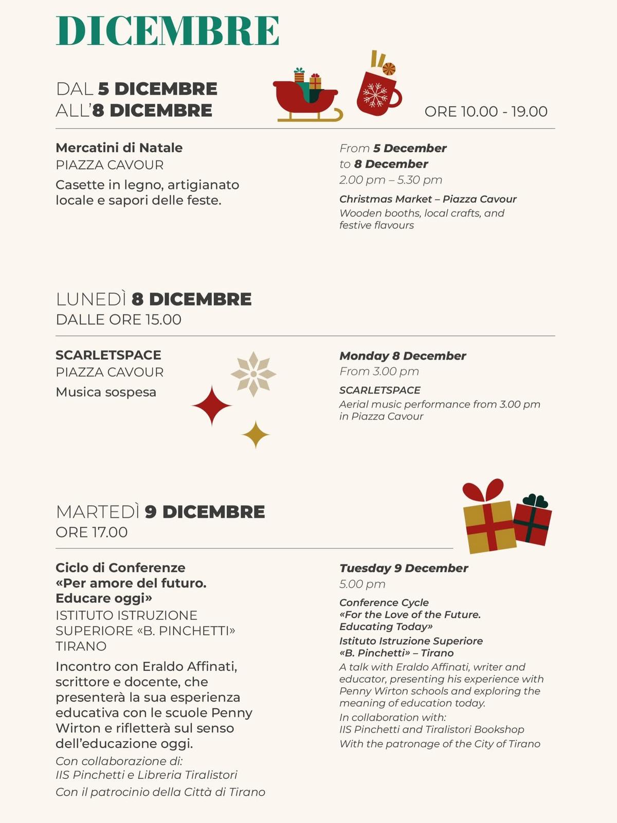 Immagine gallery evento Natale:Tirano si accende 2025