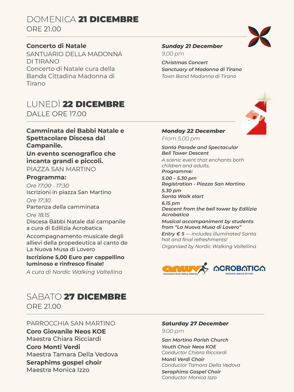 Immagine gallery evento Natale:Tirano si accende 2025