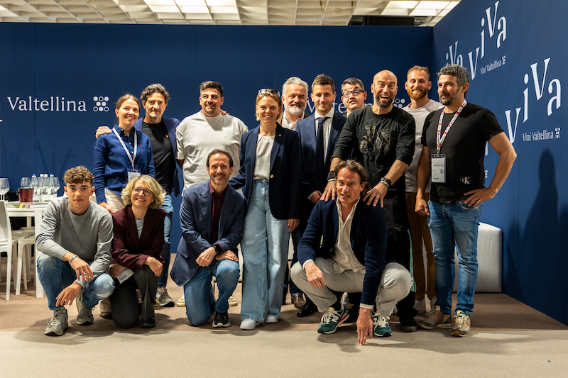 Immagine gallery articolo Arianna Fontana a Vinitaly per raccontare la Valtellina enologica