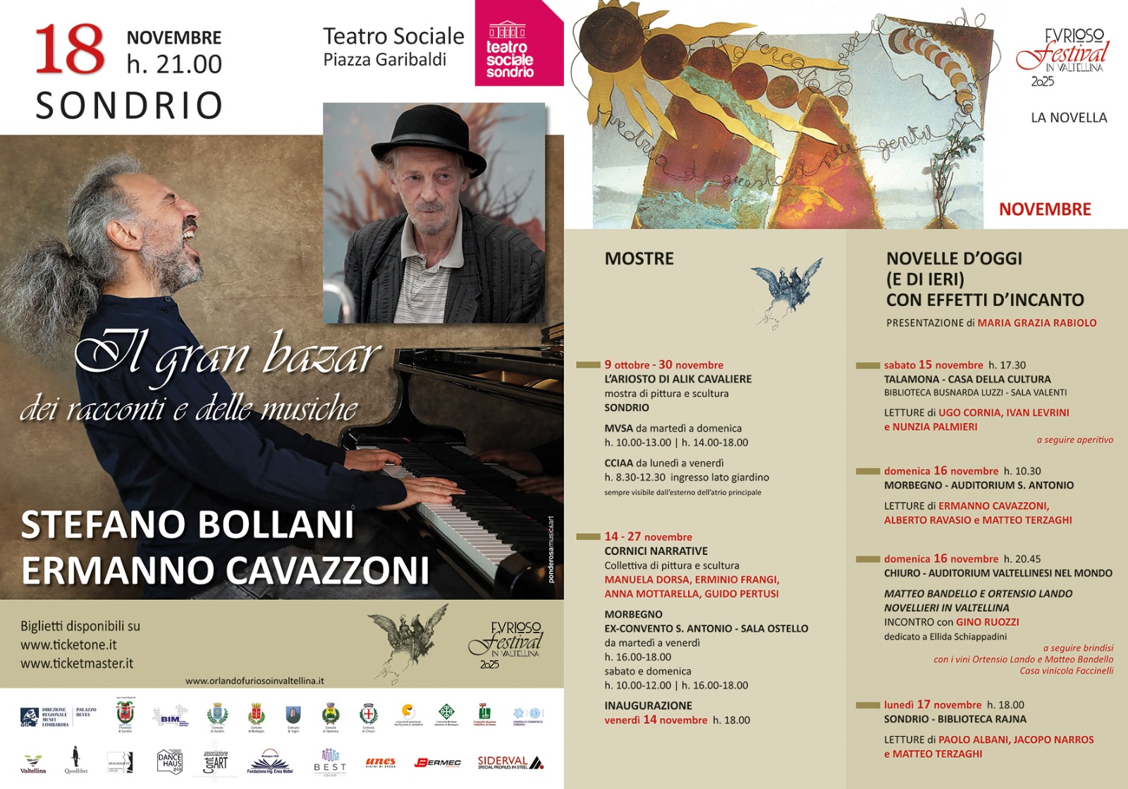 Immagine gallery evento Furioso Festival Valtellina - La novella