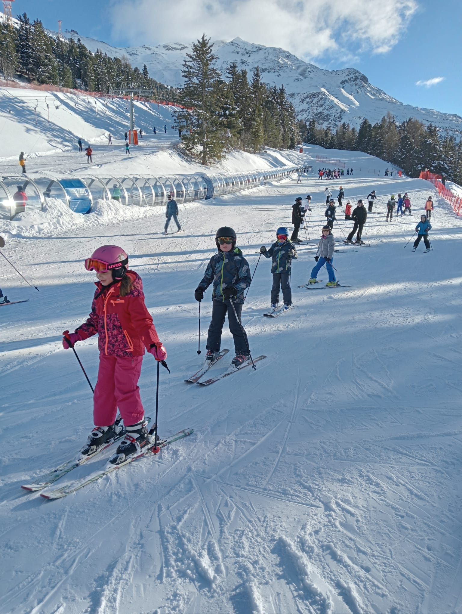 Immagine gallery articolo Corso di sci per bambini e ragazzi sulle piste di Bormio 2000