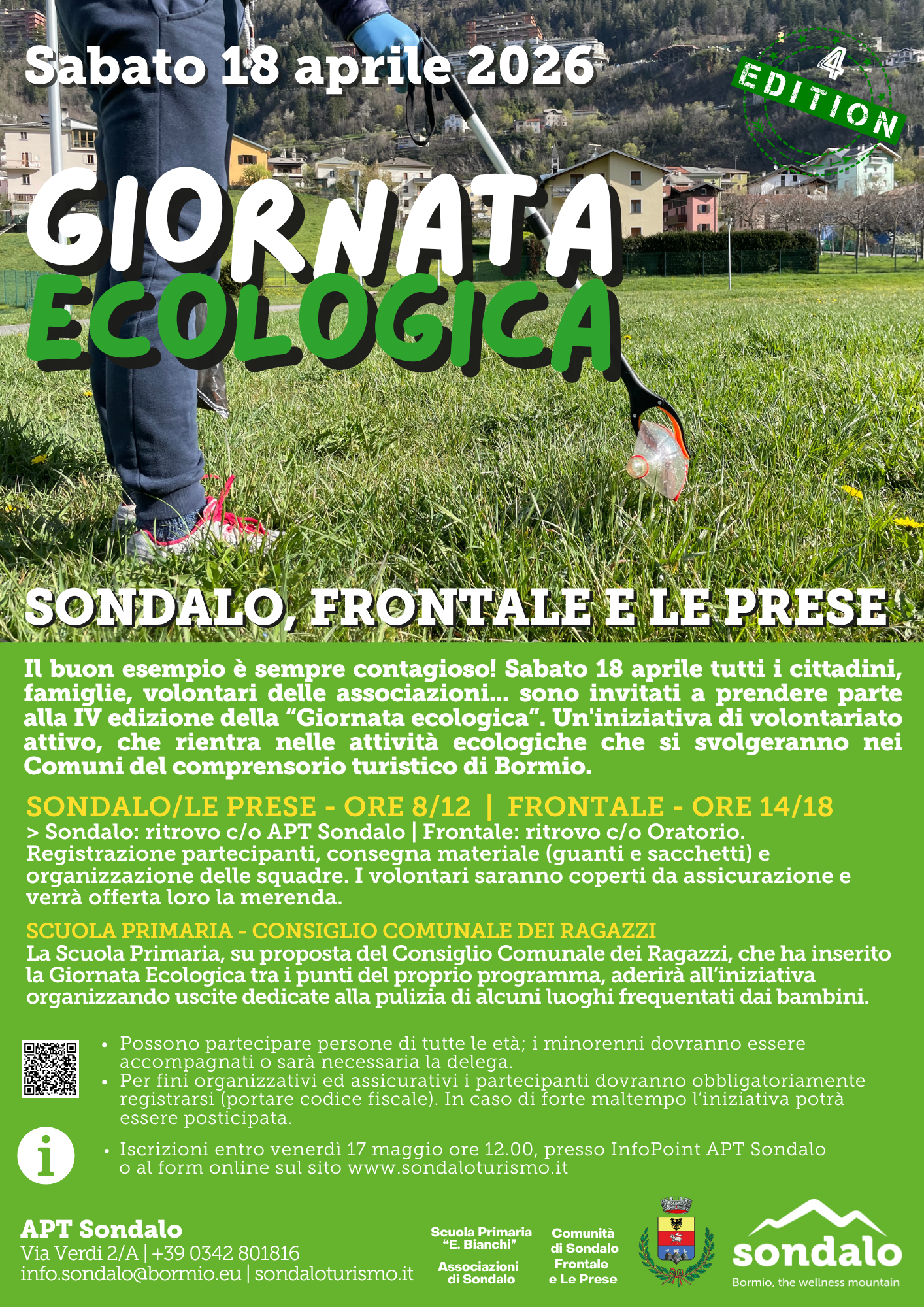 Immagine gallery articolo Torna la “Giornata Ecologica” a Sondalo: cittadini e volontari uniti per l’ambiente