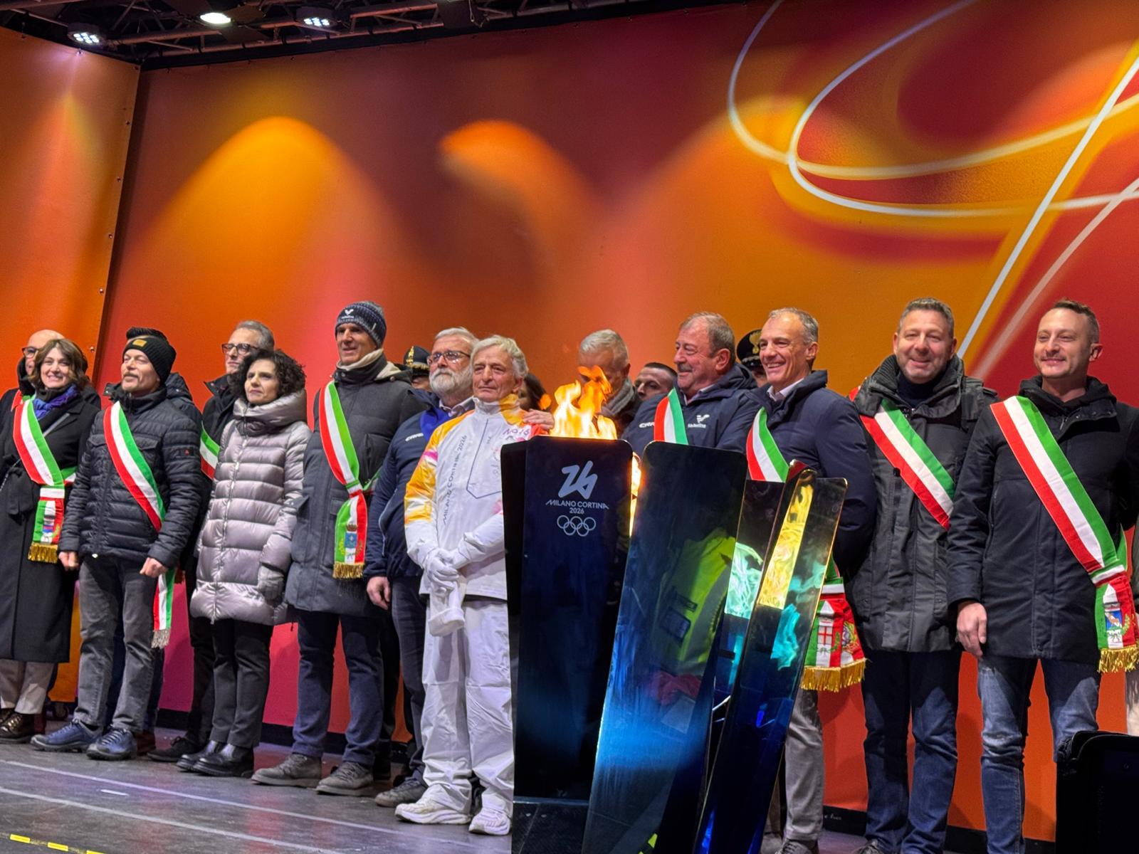 Immagine gallery articolo Historic day for Sondrio: 5000 people welcoming the Olympic torch