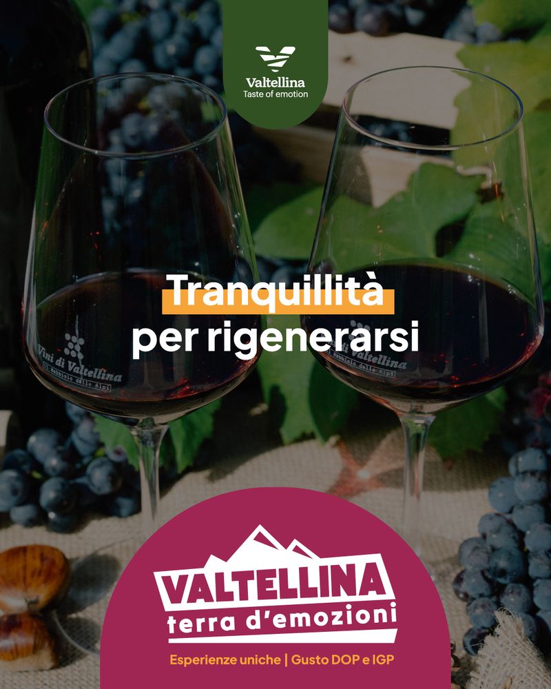 Immagine gallery articolo Hai bisogno di Vitamin T? La trovi in Valtellina (fino al 17 maggio)