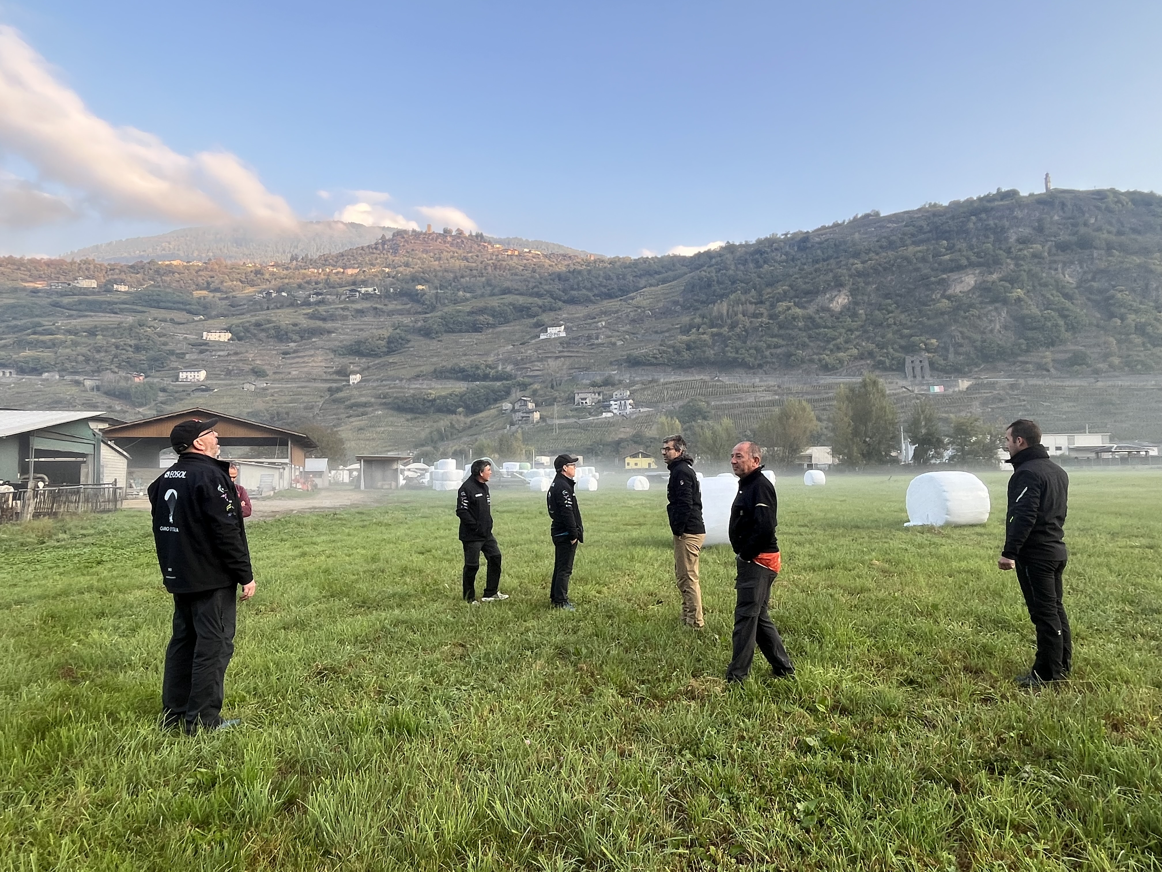 Immagine gallery articolo Giro d'Italia in paramotore