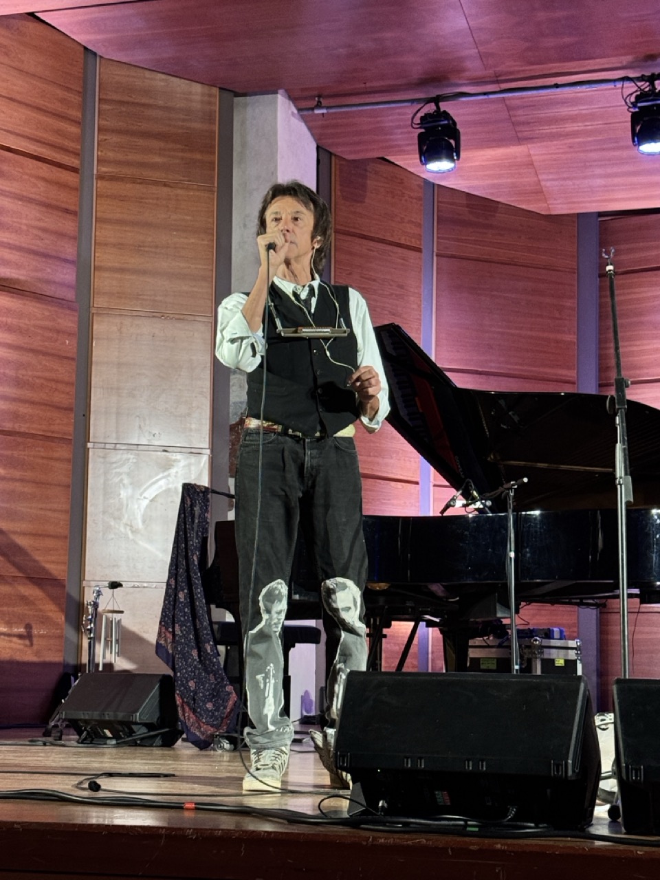 Immagine gallery articolo Alberto Fortis incanta Morbegno: emozioni e musica per il primo concerto di Alpi Sonanti