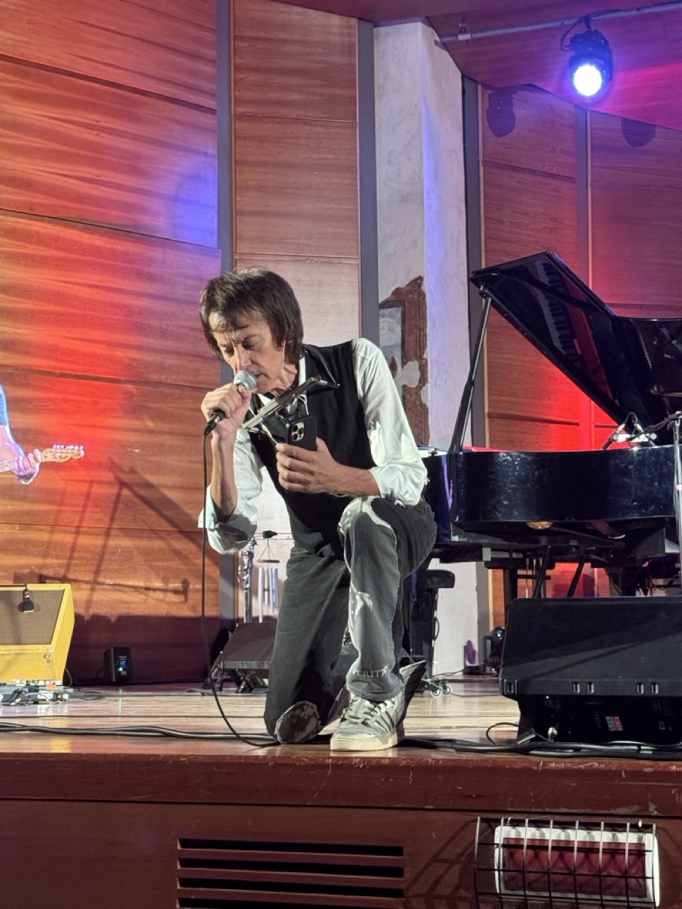 Immagine gallery articolo Alberto Fortis incanta Morbegno: emozioni e musica per il primo concerto di Alpi Sonanti