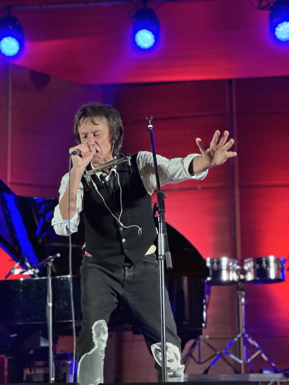 Immagine gallery articolo Alberto Fortis incanta Morbegno: emozioni e musica per il primo concerto di Alpi Sonanti