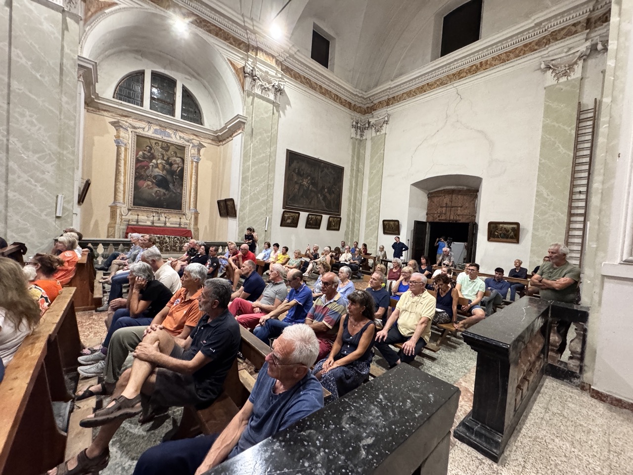 Immagine gallery articolo La buona battaglia: parole, musica e umanità alla chiesa di Sant’Antonio Abate