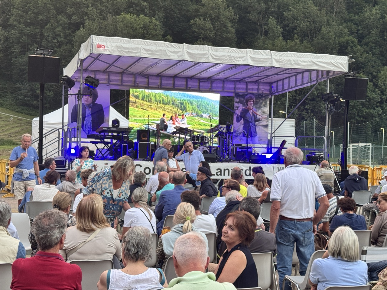 Immagine gallery articolo Lanzada canta Battisti con Mario Lavezzi e Il Nostro Canto Libero: che serata!