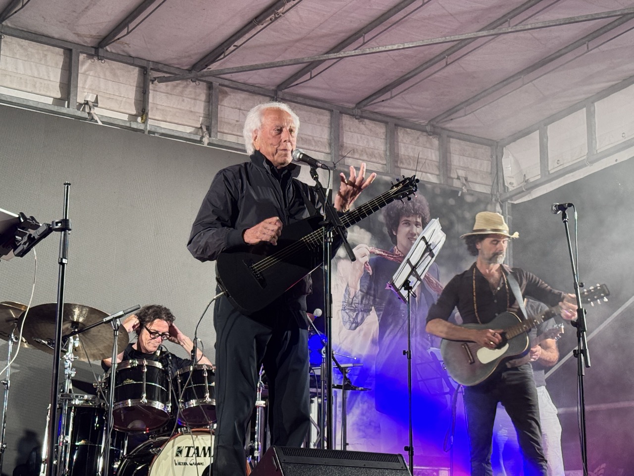 Immagine gallery articolo Lanzada canta Battisti con Mario Lavezzi e Il Nostro Canto Libero: che serata!