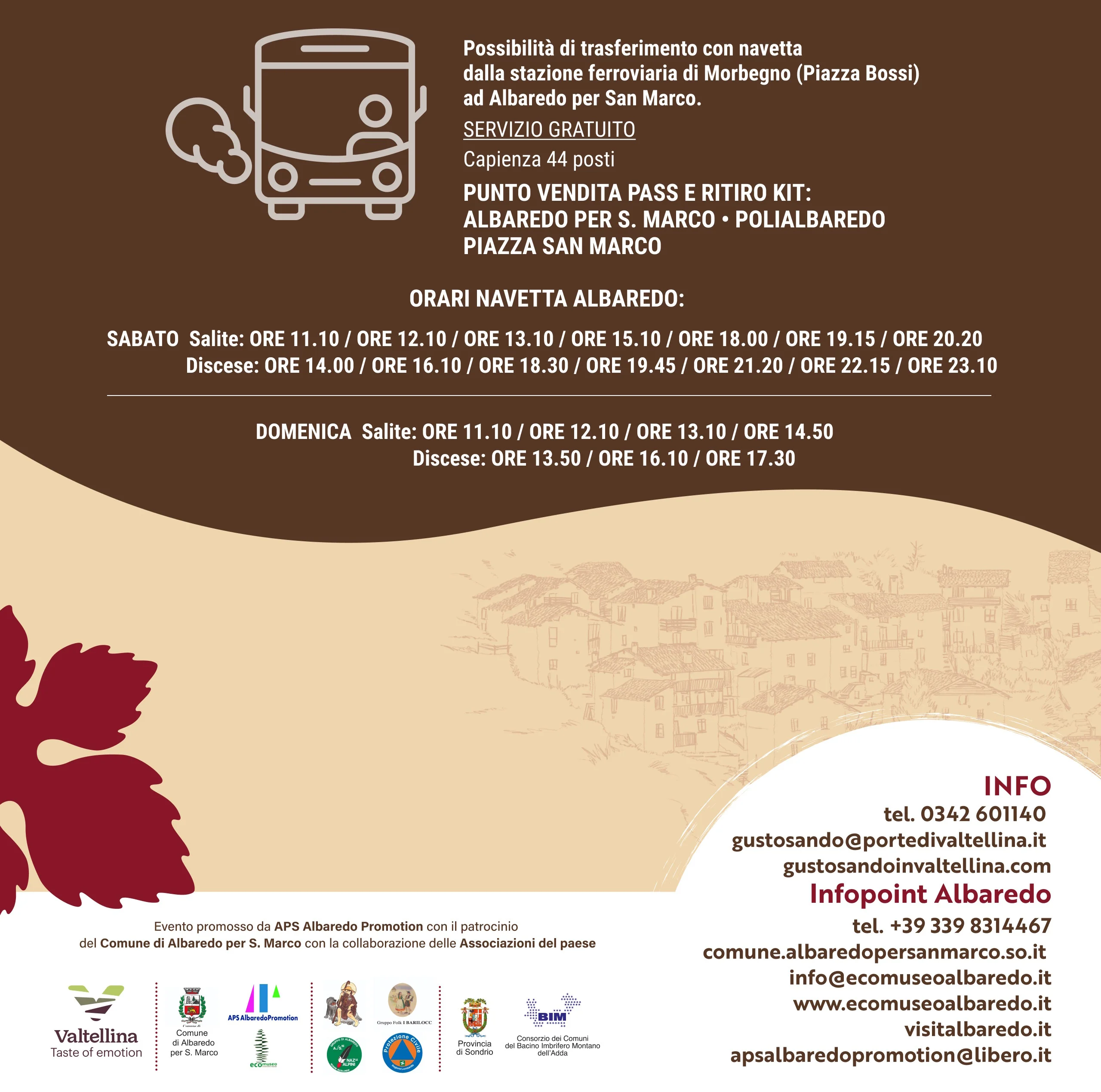 Immagine gallery evento Gustosando ad Albaredo 2025