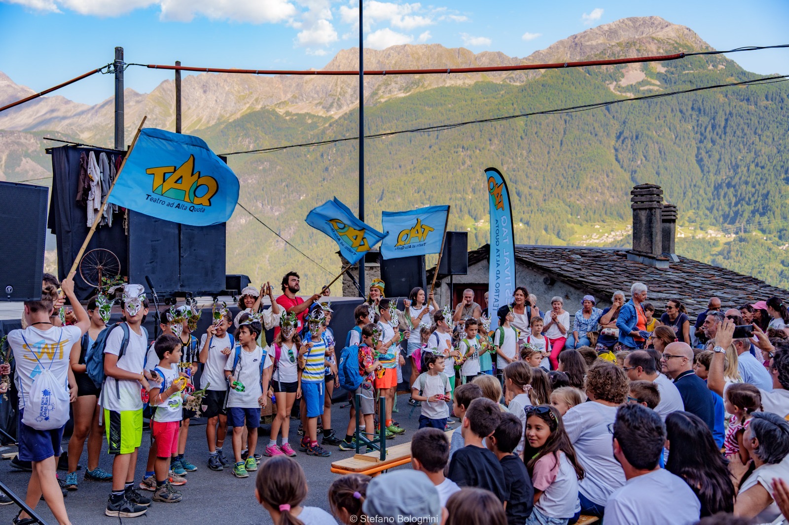 Immagine gallery articolo Festival TAQ torna in Valmalenco: dal 6 al 9 agosto 2026 quattro giorni di teatro, musica e condivisione
