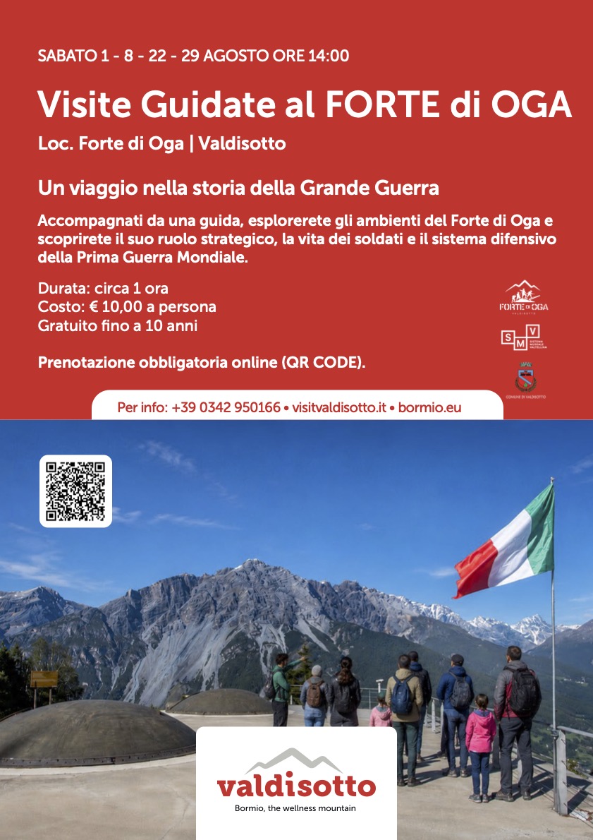 Immagine gallery articolo Orari apertura del forte di Oga