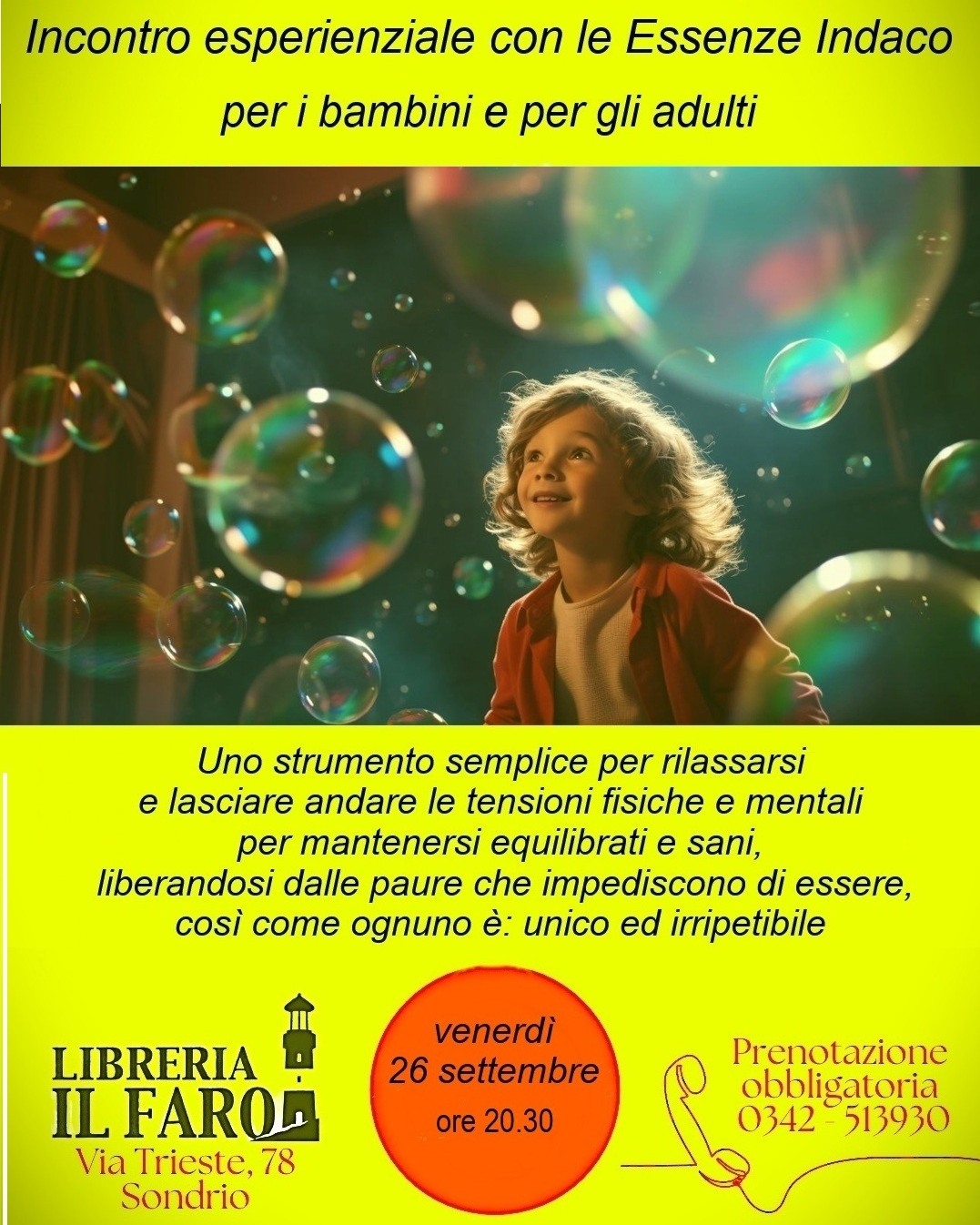 Immagine gallery evento Eventi di settembre alla Libreria Il Faro