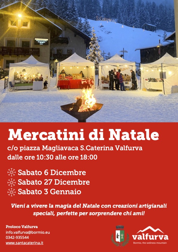 Immagine gallery evento Mercatini di Natale in Valtellina e Valchiavenna