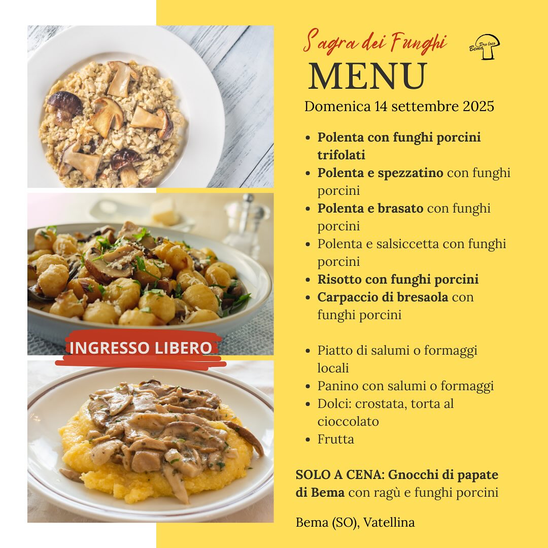 Immagine gallery evento Sagra dei funghi