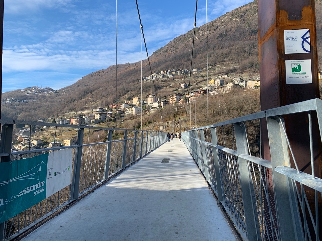 Passerella sulle Cassandre | Blog di Valendario Valtellinese