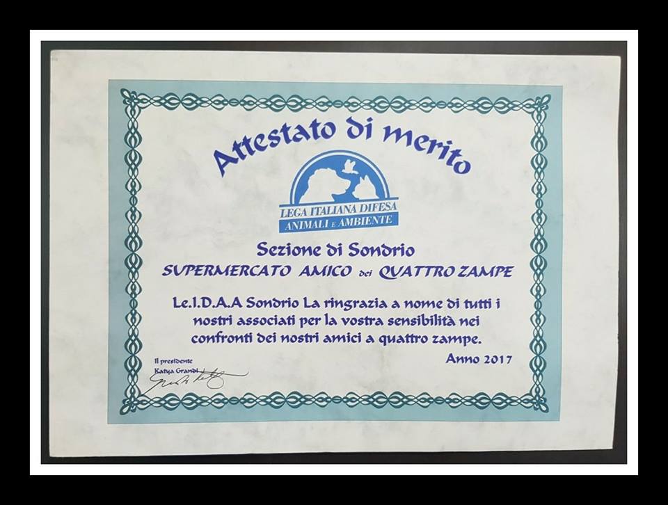Azienda Supermercato Le Rocce, Poggiridenti | Calendario Valtellinese